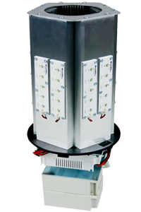 WP620LED Series Post Top LED Retrofit Module Security Lights