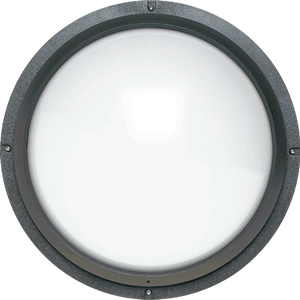 HE Williams WAVR2 Series 32W CFL Vandal Resistant Round Wall Light - Open