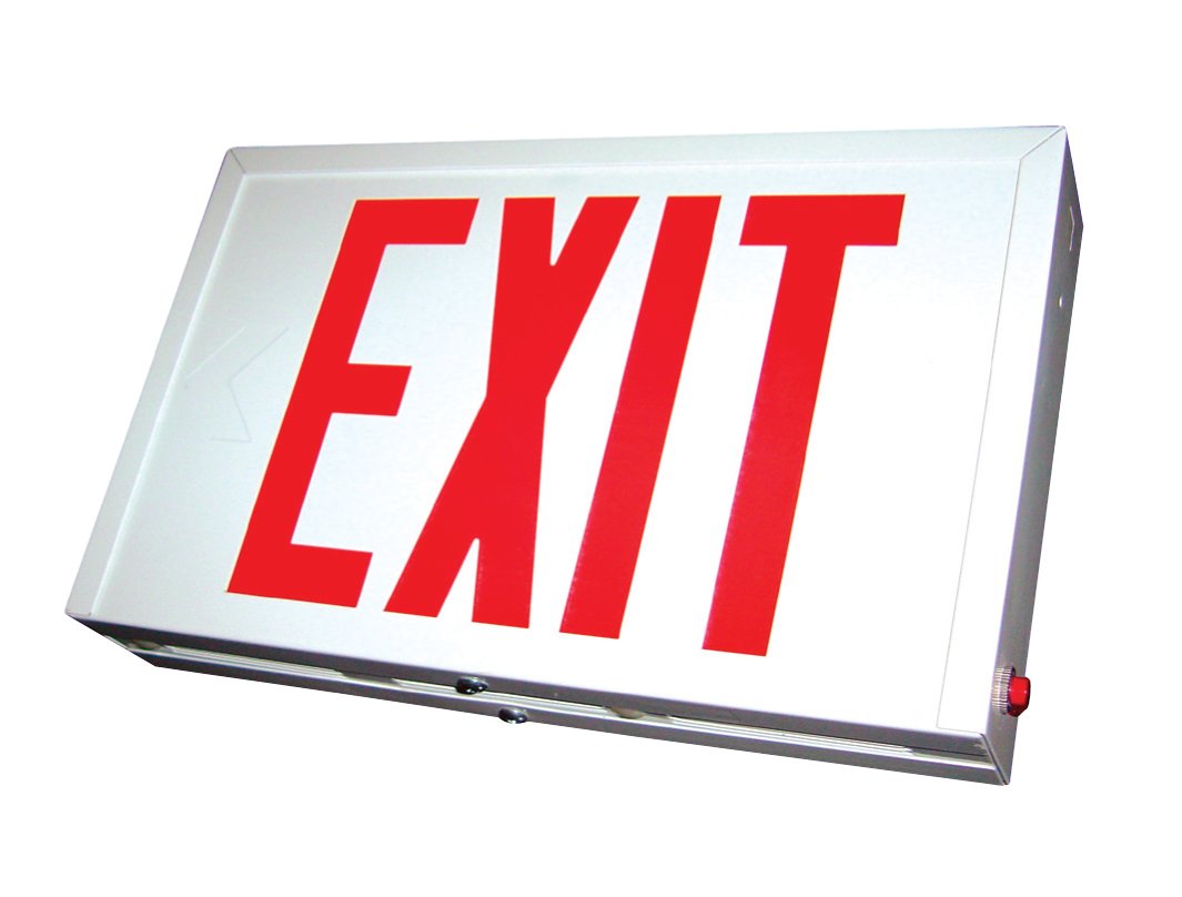 Battery Powered Exit Signs