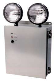 Emergency Light, Industrial Steel - 27-140W Capacity - NEMA 12 - Options