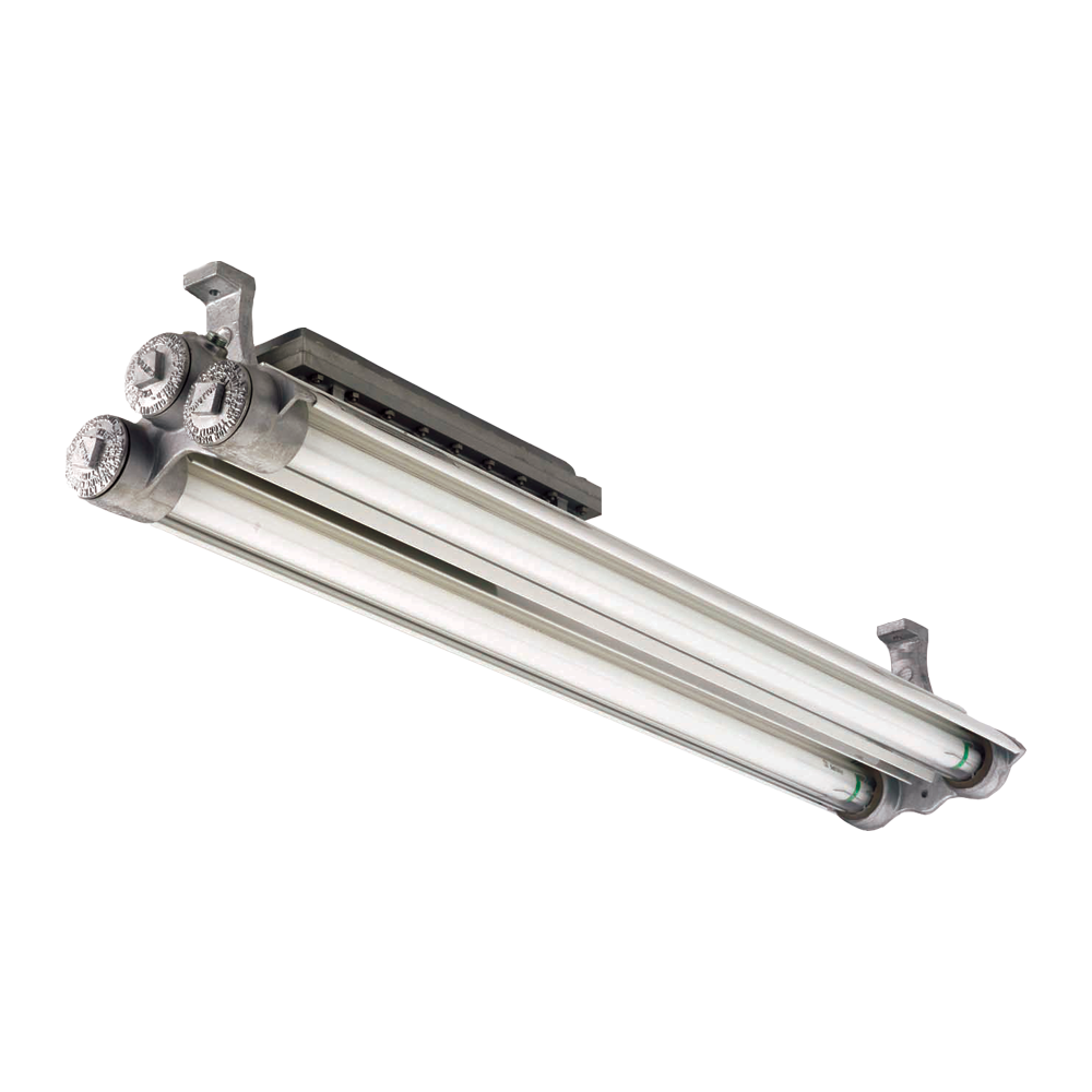 Light Fixture - Class 1 Div 1 **Paint Spraybooth Approved** Explosion Proof - 4' LFL (w/ Emergency Backup Option)