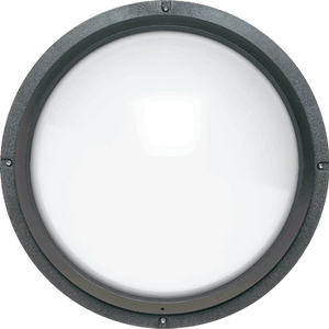 HE Williams WAVR2 Series 26W CFL Vandal Resistant Round Wall Light - Open