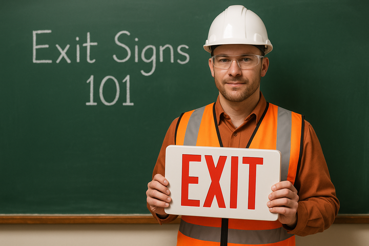 Exit Signs 101: Compliance, Configurations & Planning