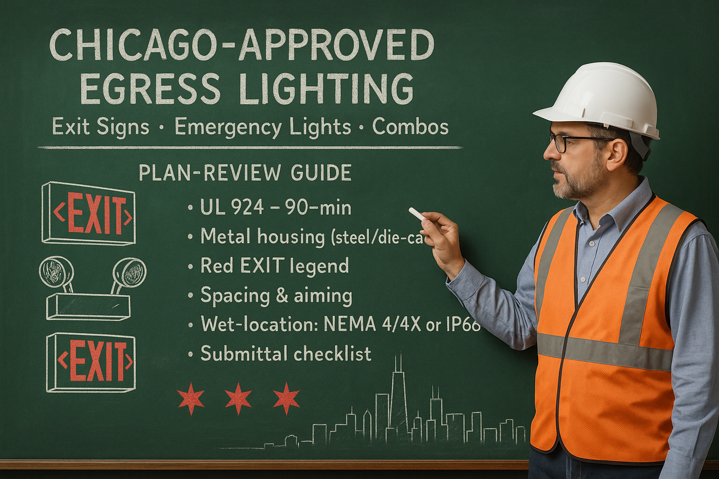 Chicago‑Approved Egress Lighting Overview