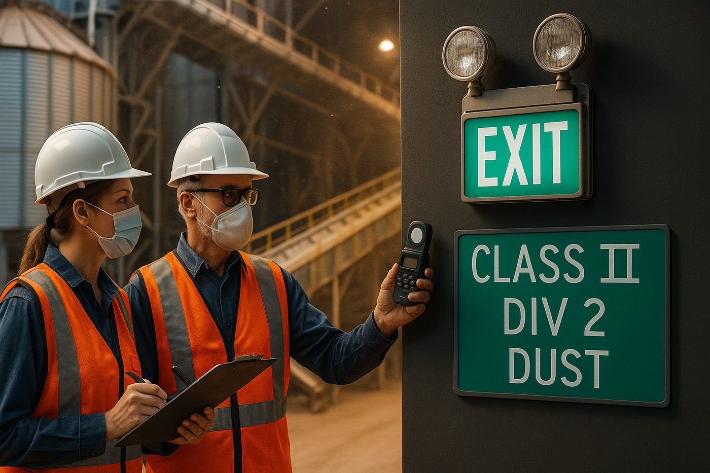 Class II (Dust) Emergency Lighting for Grain Mills & Silos Review