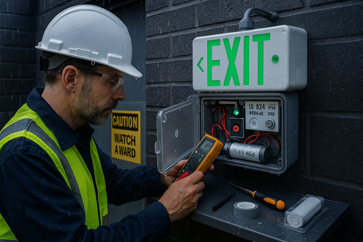 Weatherproof Emergency Lights Troubleshooting