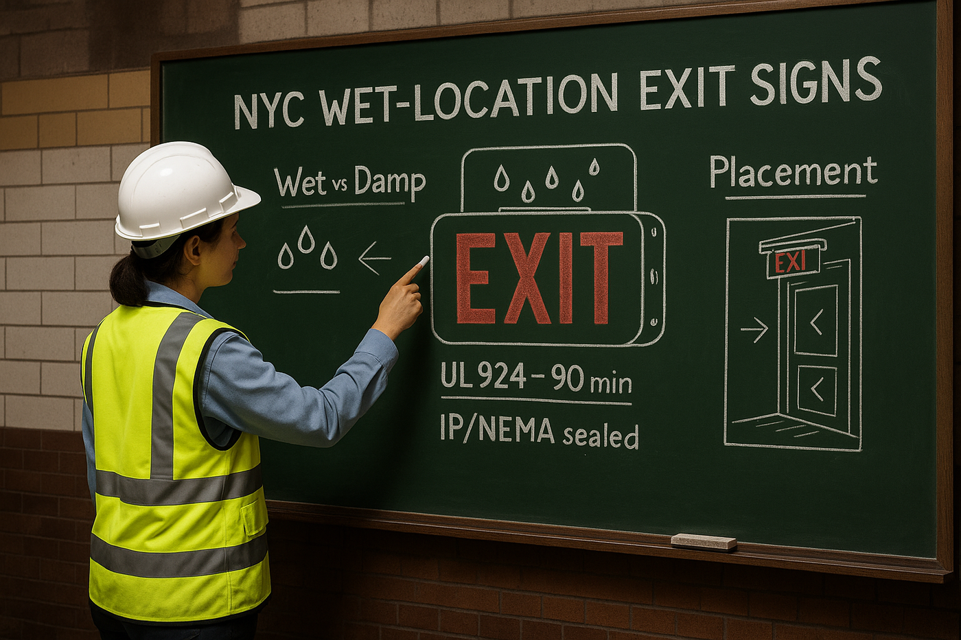 NYC Wet Location - Install Instruction