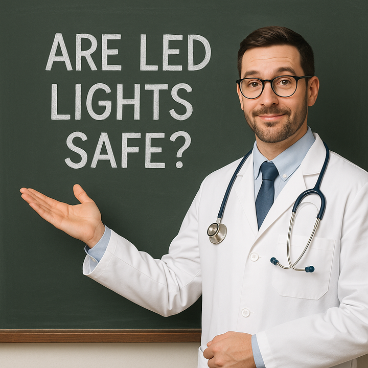 Instructor answering - Are LED Lights Safe?