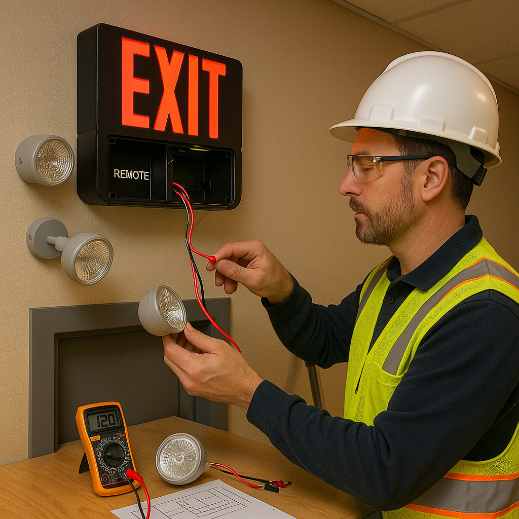 Remote-Capable Exit Sign Combos – Extending Emergency Coverage