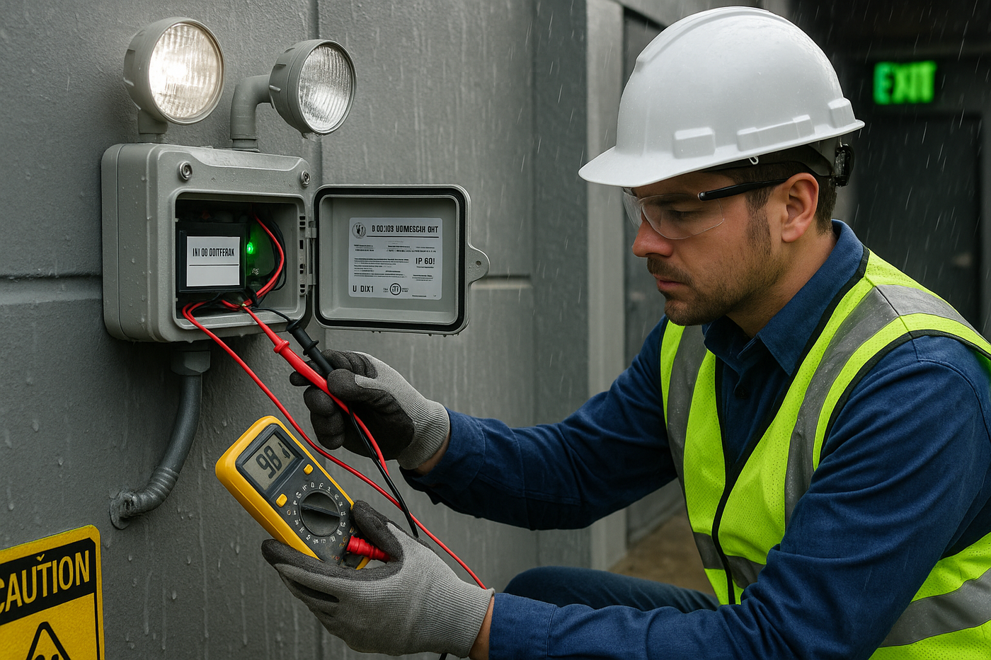  Wet‑Location Emergency Light Troubleshooting