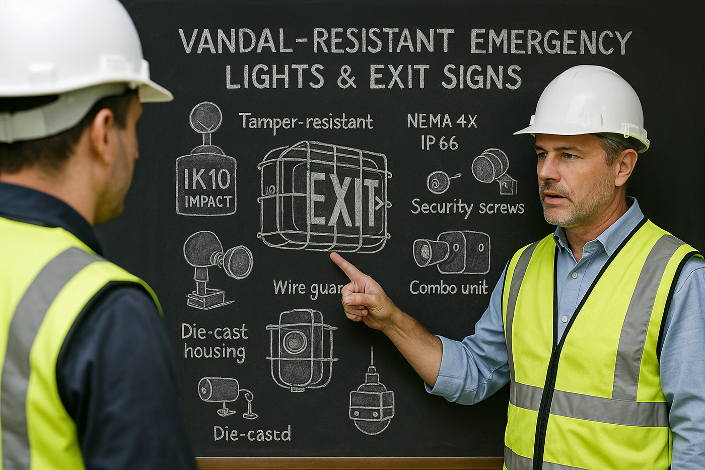 Vandal‑Resistant Emergency Lights & Exit Signs Explained