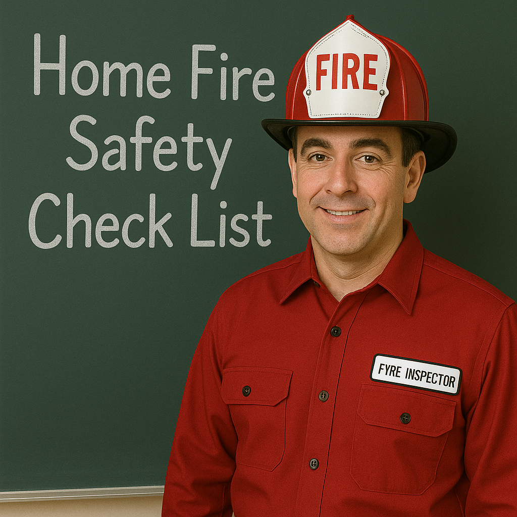 Fire Inspector - home fire safety