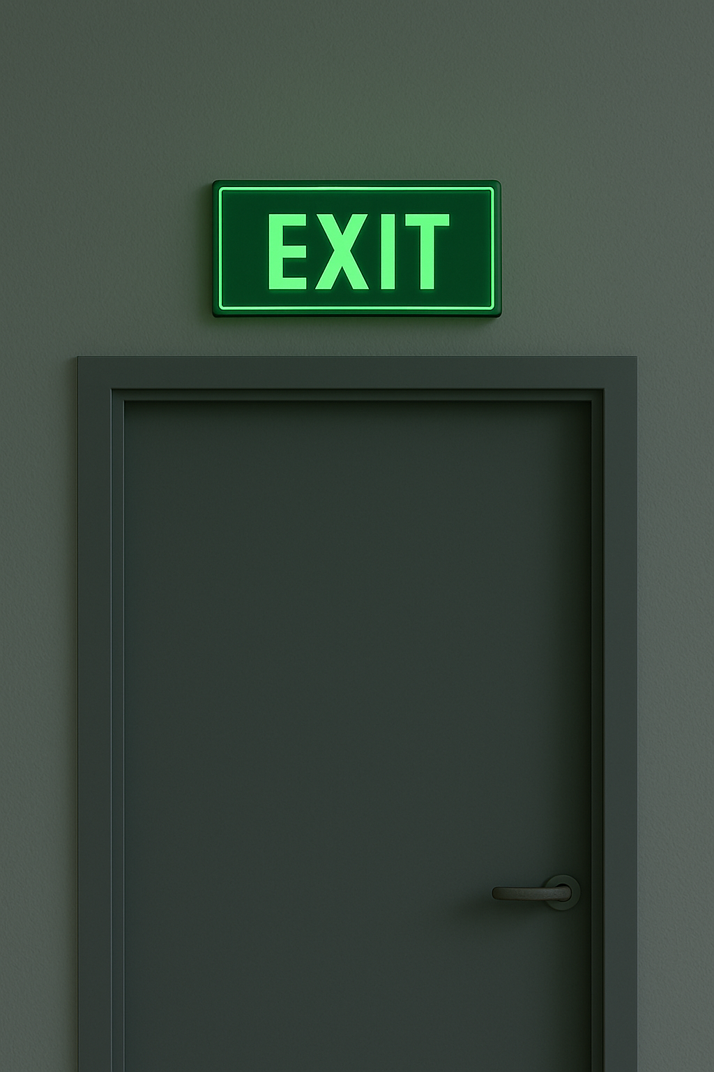 Photoluminescent Or Tritium Exit Signs