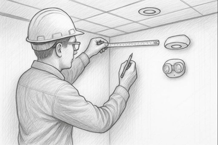 Recessed vs. Standard Emergency Lights Planning
