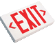 Remote Capable Exit Signs Red Letter