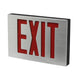 Die-Cast Aluminum Exit Signs Red Letter