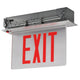 Recessed Lights Exit Signs Red Letter