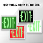Tritium Exit Signs
