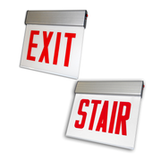 Chicago Approved Edge-Lit Options - 8" Red