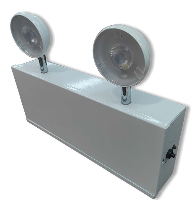 Chicago Compliant Steel LED Emergency Unit - white housing