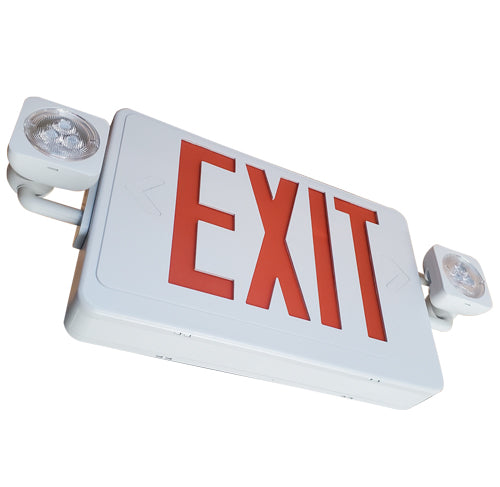 CEM Emergency Light/Exit Combo – Red Letter Color