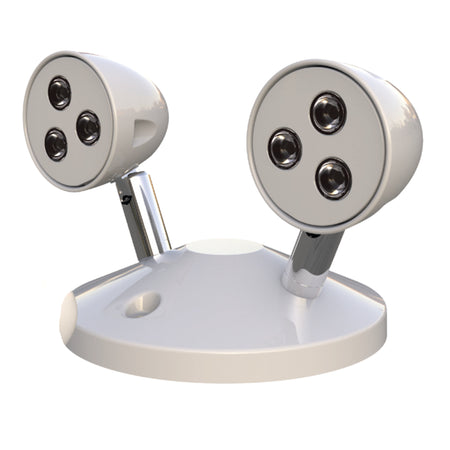 CHIR Chicago Approved Steel LED Remote Lamps Double Head