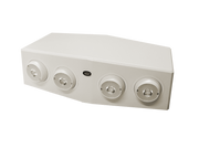 LED Slim Decorative Emergency Unit - white housing