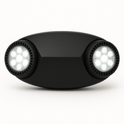 High Performance LED Emergency Light Thermoplastic Unit - black housing