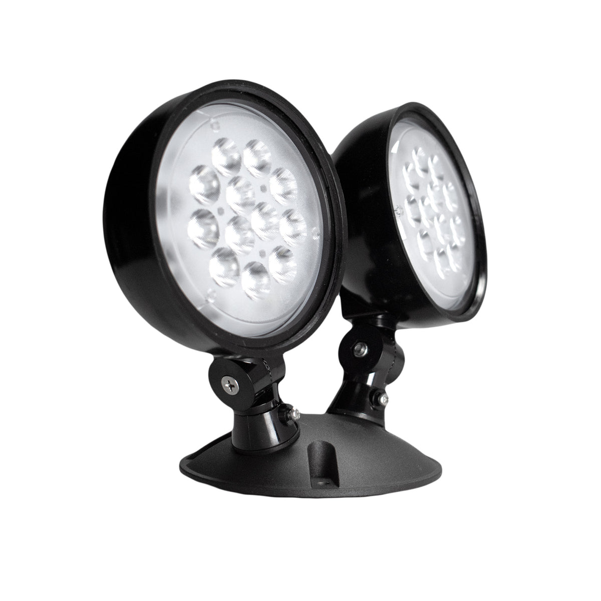 HPRL High Powered LED Polycarbonate Remote Head Double Black