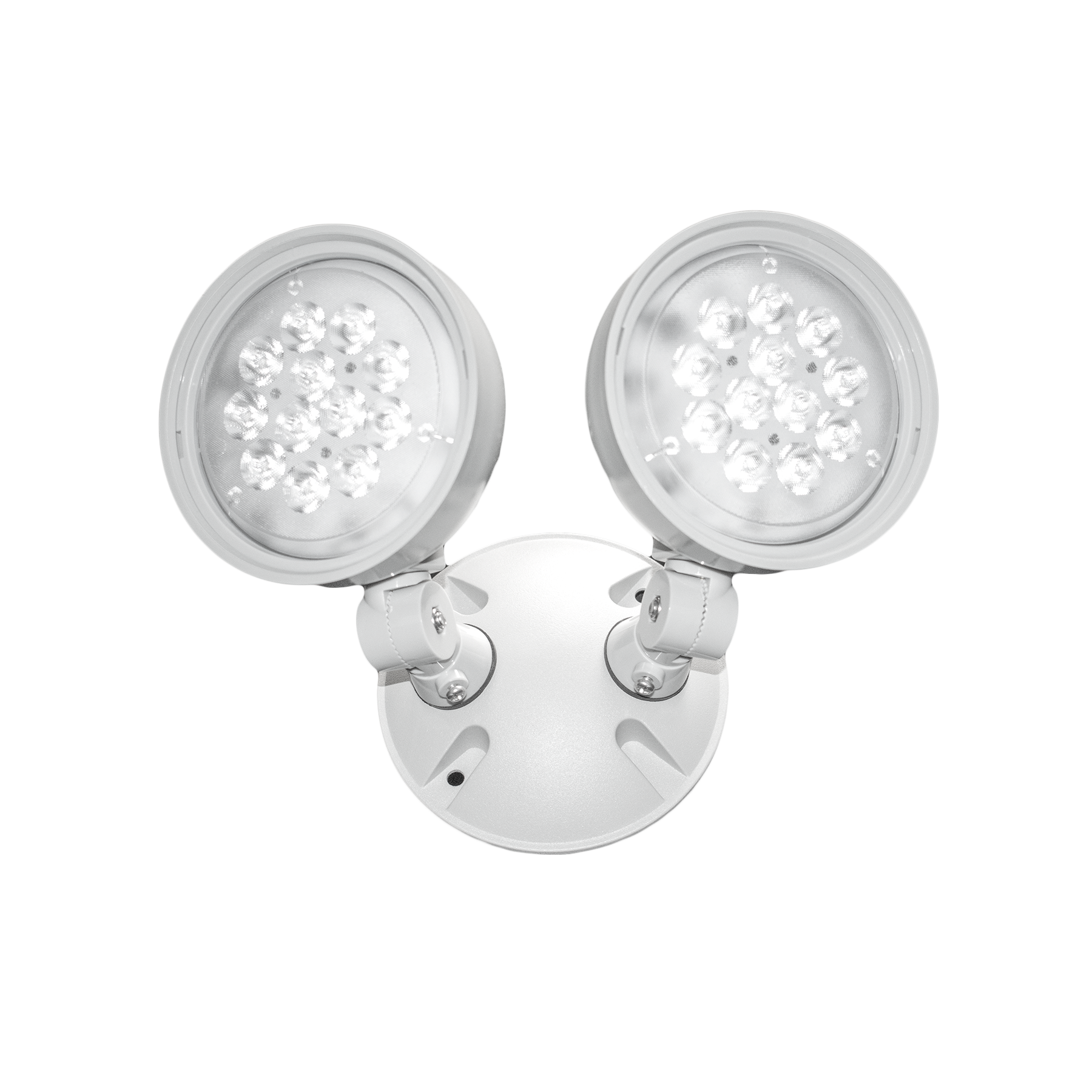 HPRL High Powered LED Polycarbonate Remote Head Gray Double Front