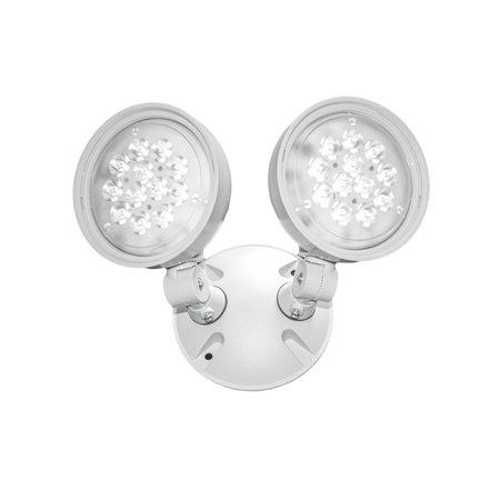 HPRL High Powered LED Polycarbonate Remote Head Gray Double Front