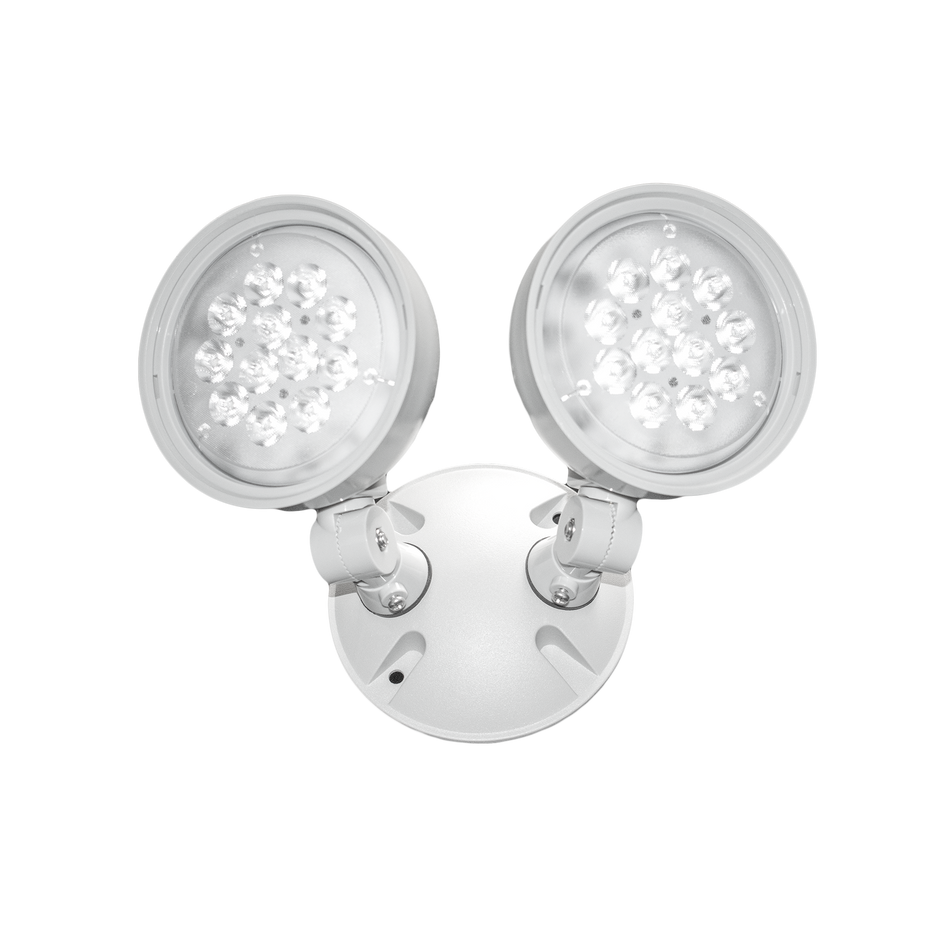 HPRL High Powered LED Polycarbonate Remote Head Gray Double Front