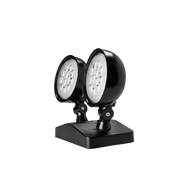 HPRL high-power LED indoor remote head with double black polycarbonate housing