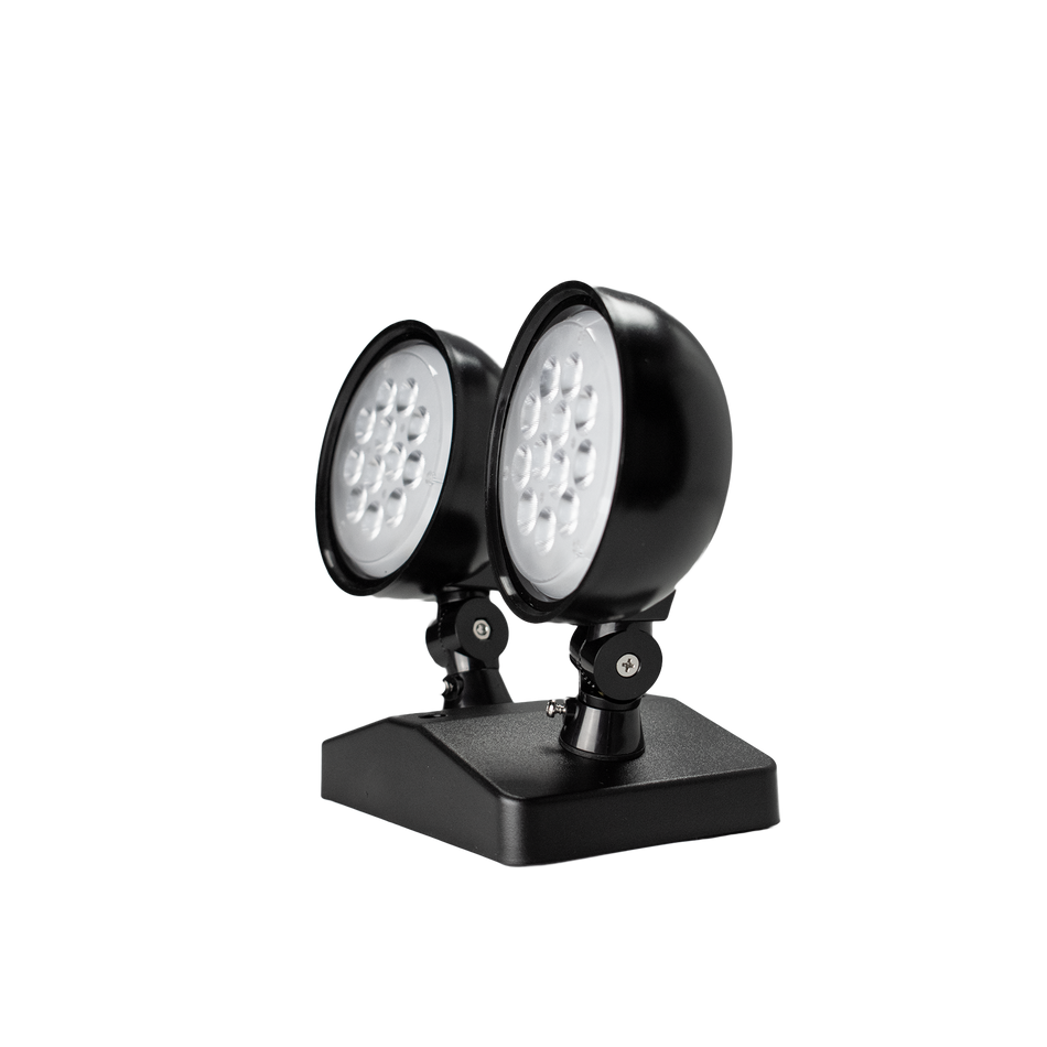 HPRL high-power LED indoor remote head with double black polycarbonate housing