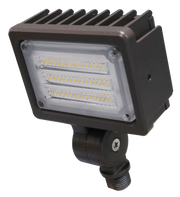 Commercial Kelvin Adjustable LED Area Light with Knuckle Mount – 3-Strip Configuration