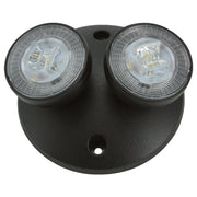 Dual-head 2RL52 LED remote head with adjustable optics and low-profile design