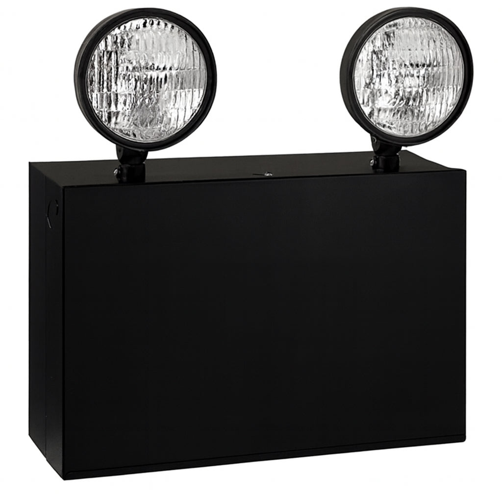 RS Series Steel Emergency Lighting Black