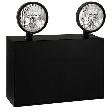 RS Series Steel Emergency Lighting Black