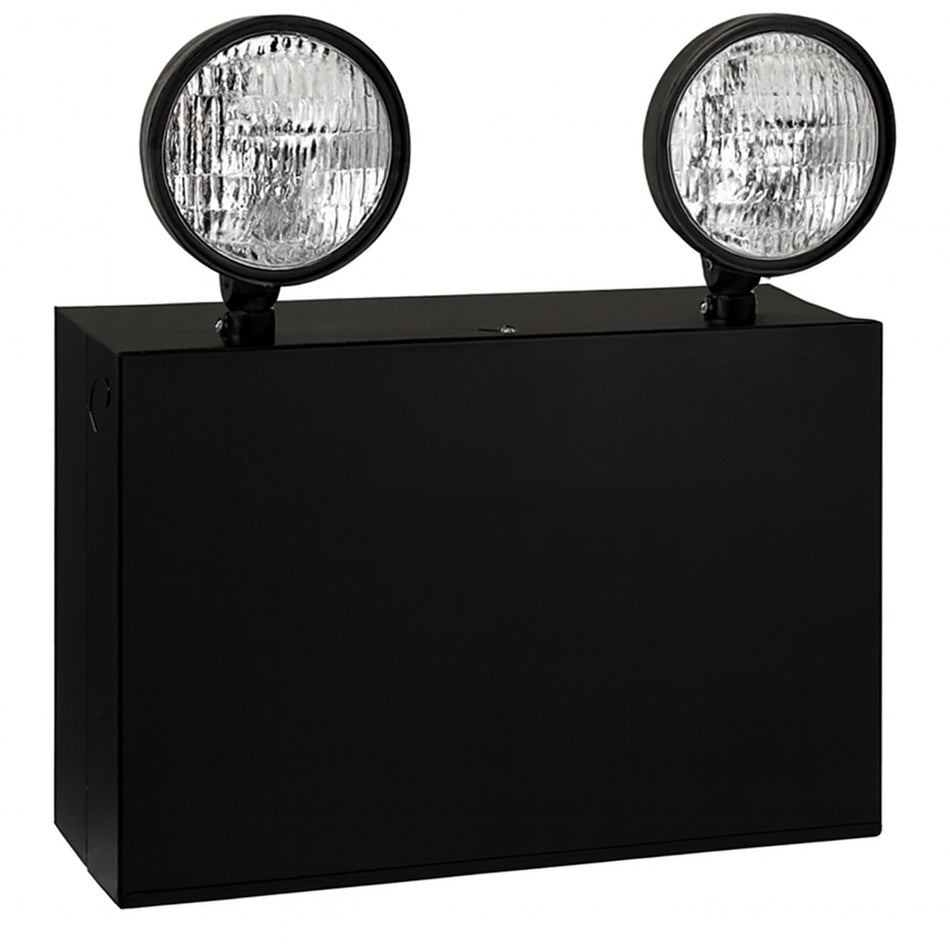 RS Series Steel Emergency Lighting Black