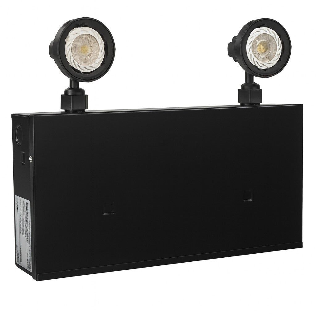 RSL NYC Approved Steel Compact Emergency Light Black