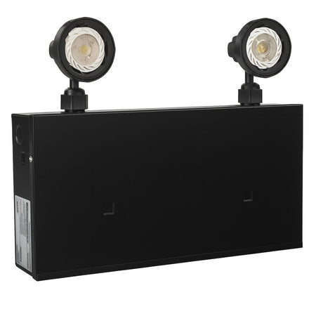 RSL NYC Approved Steel Compact Emergency Light Black