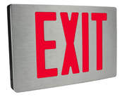 Red letter 400U universal mount die-cast aluminum LED exit sign