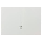 Hinged-door emergency light – recessed into drywall ceiling