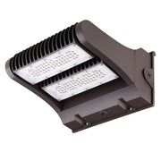 Adjustable LED wall-mounted fixture with directional lighting capability