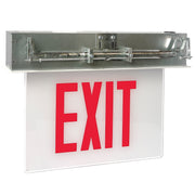 CH900X Chicago-approved edge-lit LED exit sign surface mount front view