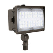 LED flood light with knuckle mount for landscape and building lighting, FXA Series 15W to 45W
