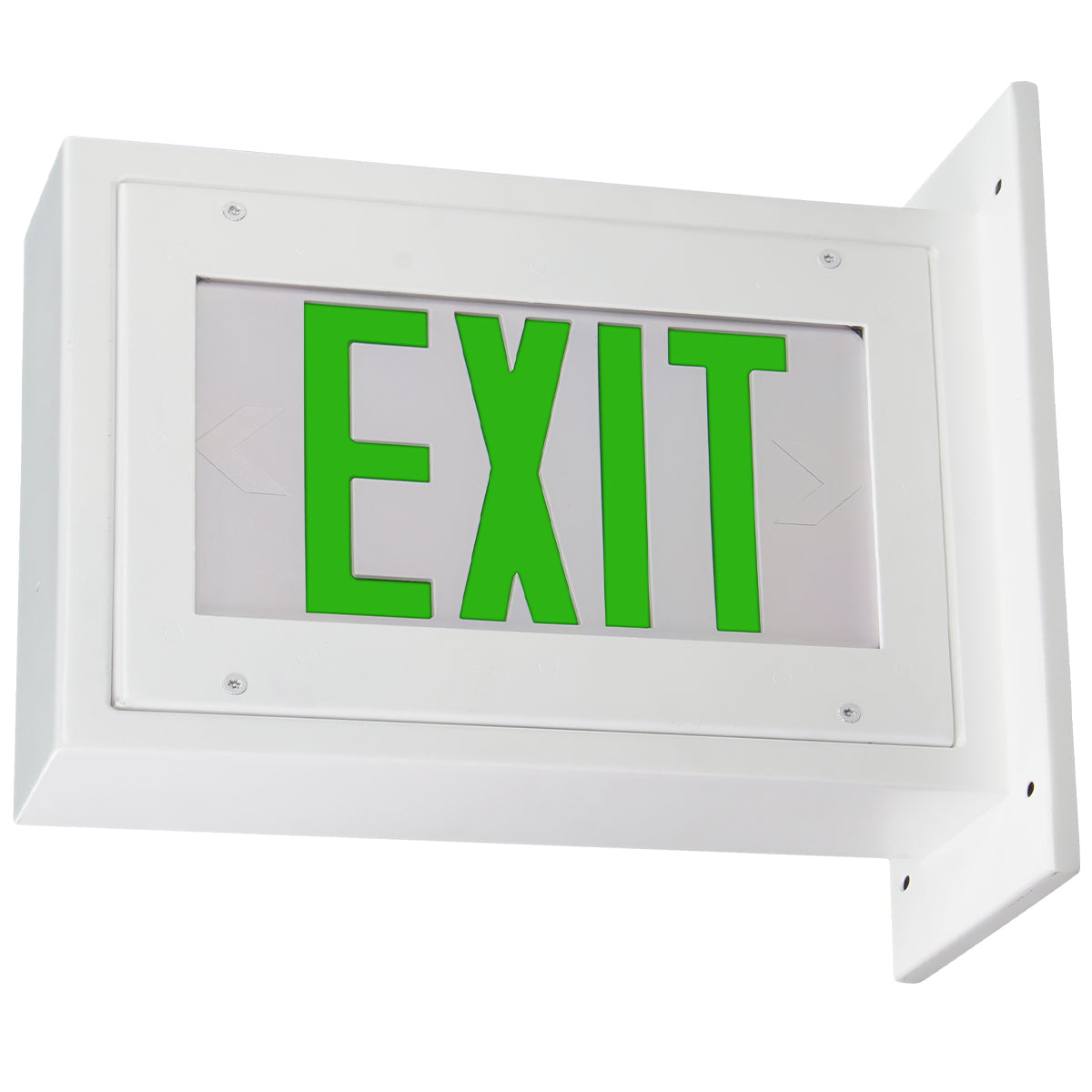 High Abuse LED Exit Sign – IK10 Impact Rated, UL 924 Listed