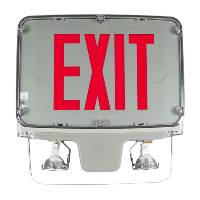 Shop Hazardous Emergency Exit Light Combo Signs