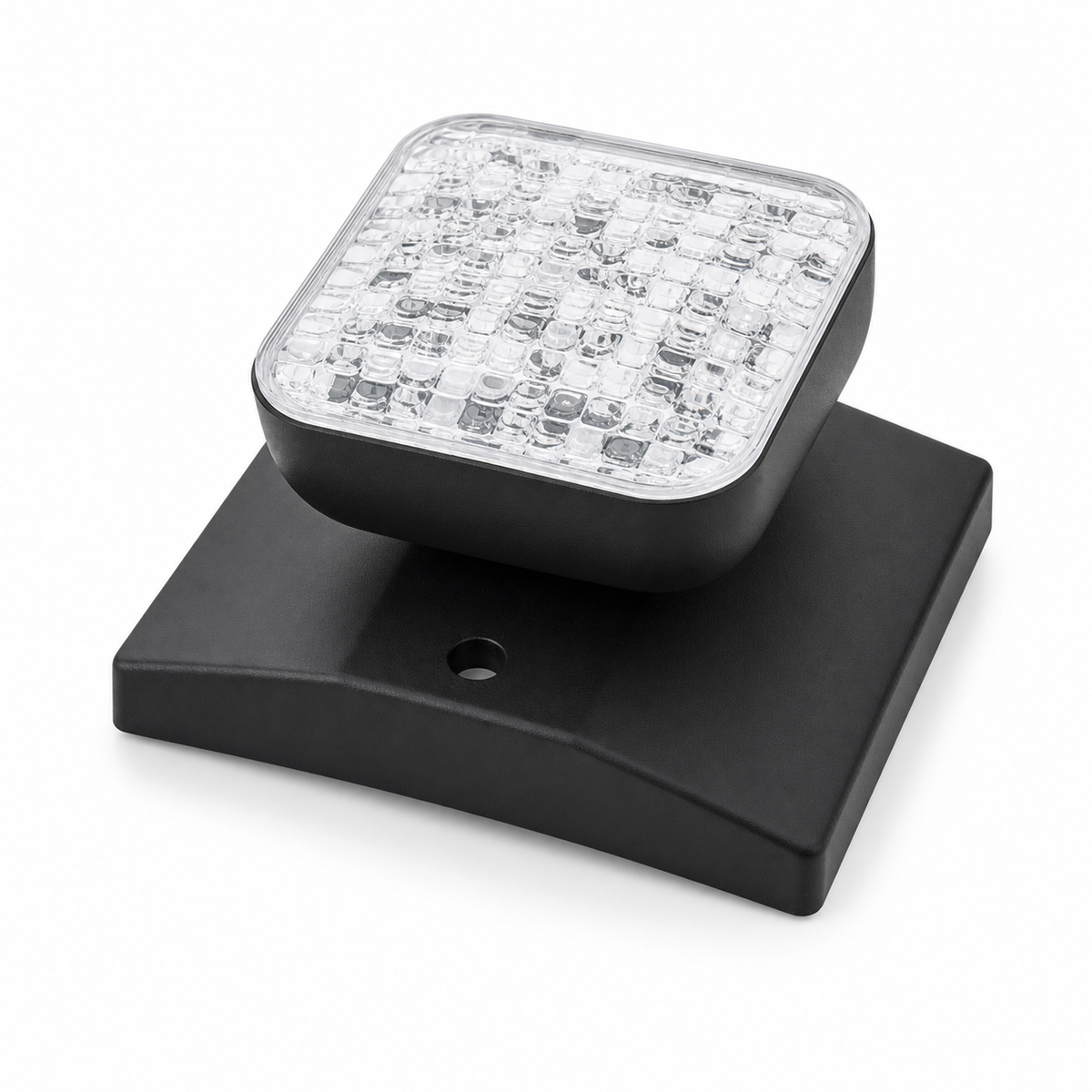 JLED single-head LED remote emergency lamp with black finish