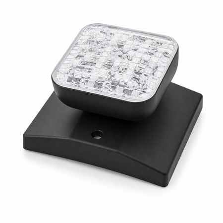 JLED single-head LED remote emergency lamp with black finish